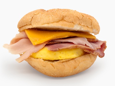 Ham, Egg, & Cheese Sandwich